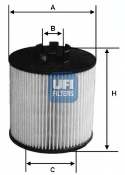 Масляный фильтр UFI Придбати