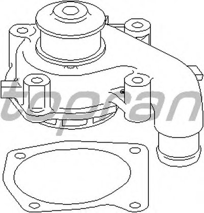 Водяной насос TOPRAN купить