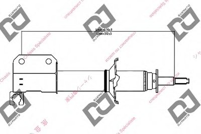 Амортизатор DJ PARTS купить