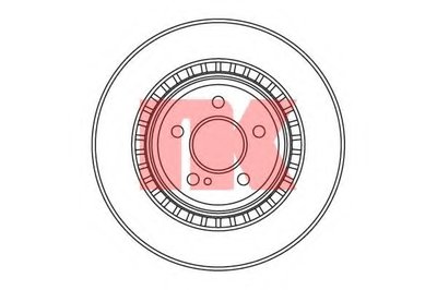 Тормозной диск NK купить