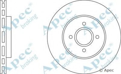 Тормозной диск APEC braking купить