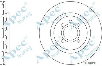 Тормозной диск APEC braking купить