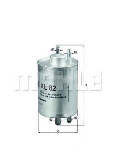 Фильтр топливный MB C-class (W202/W203)/CLK (C209)/E (W210)/S (W220)