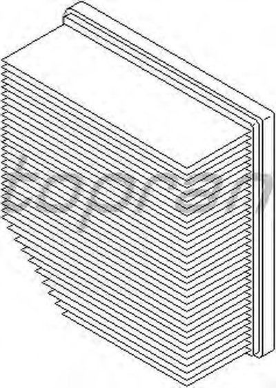 Воздушный фильтр TOPRAN купить