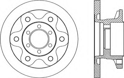 Тормозной диск ADAPTIVE OPEN PARTS купить