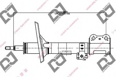 Амортизатор DJ PARTS купить