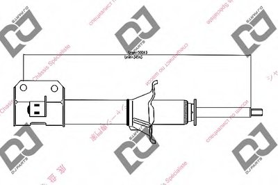 Амортизатор DJ PARTS купить