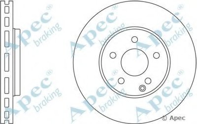 Тормозной диск APEC braking купить