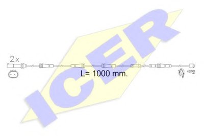 Сигнализатор, износ тормозных колодок ICER купить