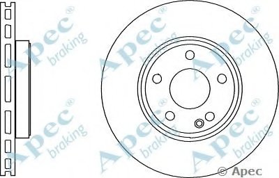 Тормозной диск APEC braking купить