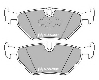 Комплект тормозных колодок, дисковый тормоз MOTAQUIP купить