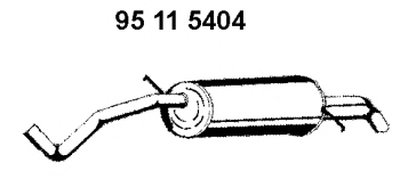 Глушитель выхлопных газов конечный EBERSPÄCHER купить