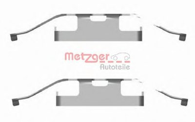 Комплектующие, колодки дискового тормоза METZGER купить