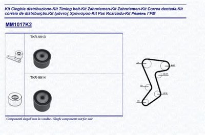 Комплект ремня ГРМ MAGNETI MARELLI купить