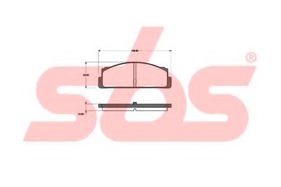 Комплект тормозных колодок, дисковый тормоз sbs купить