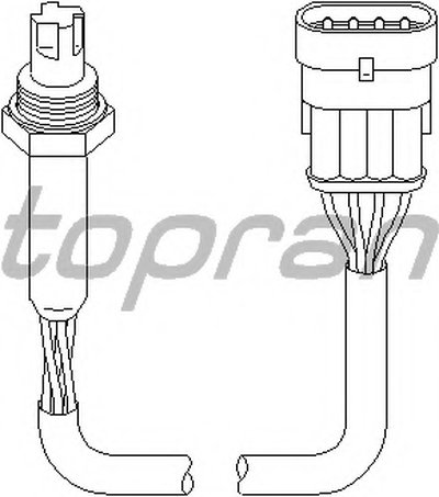 Лямда-зонд TOPRAN купить