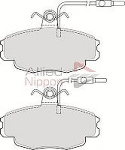 Комплект тормозных колодок, дисковый тормоз ANL Braking COMLINE купить