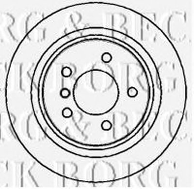 Тормозной диск BORG & BECK купить
