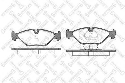 Комплект тормозных колодок, дисковый тормоз STELLOX купить