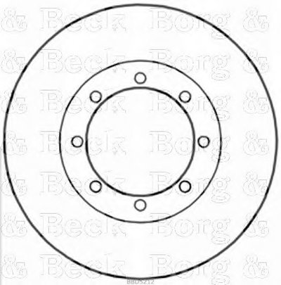Тормозной диск BORG & BECK купить