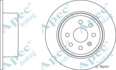 Тормозной диск APEC braking купить