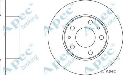 Тормозной диск APEC braking купить