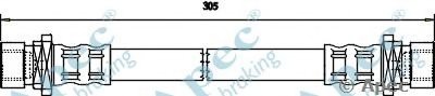 Тормозной шланг APEC braking купить
