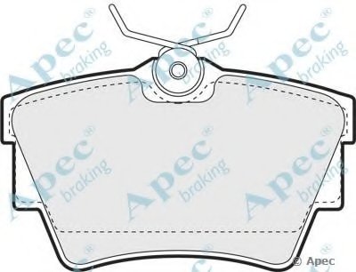 Комплект тормозных колодок, дисковый тормоз APEC braking купить