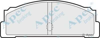 Комплект тормозных колодок, дисковый тормоз APEC braking купить