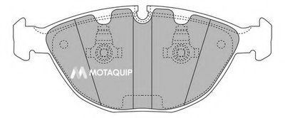 Комплект тормозных колодок, дисковый тормоз MOTAQUIP купить