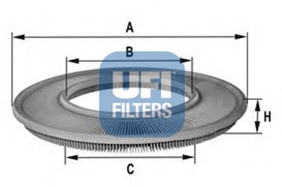 Воздушный фильтр UFI купить