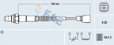 Лямда-зонд FAE купить