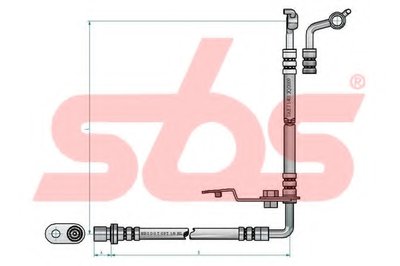 Тормозной шланг sbs купить