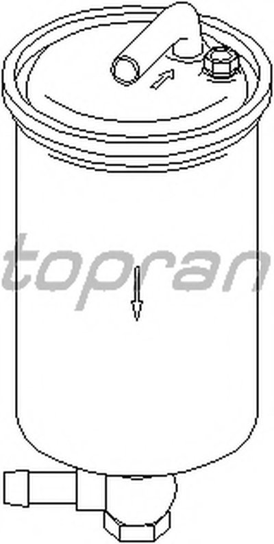 Топливный фильтр TOPRAN купить