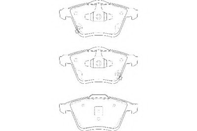 Комплект тормозных колодок, дисковый тормоз WAGNER купить