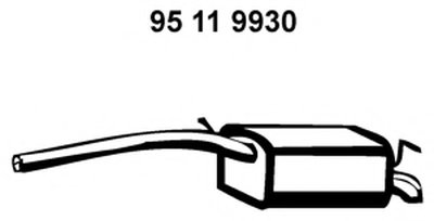 Глушитель выхлопных газов конечный EBERSPÄCHER купить