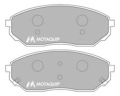 Комплект тормозных колодок, дисковый тормоз MOTAQUIP купить