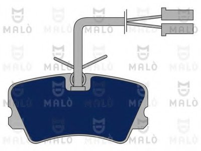 Комплект тормозных колодок, дисковый тормоз MALÒ купить