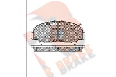 Комплект тормозных колодок, дисковый тормоз R BRAKE купить