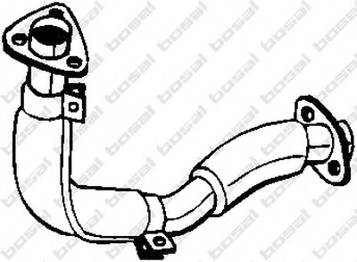 Труба выхлопного газа BOSAL купить