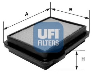 Воздушный фильтр UFI купить