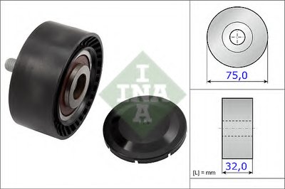 Ролик генератора BMW 5 (F10) 10-16 (паразитный) (75х32), N55 B30