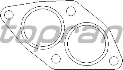 Прокладка, труба выхлопного газа TOPRAN купить