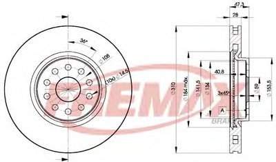 Тормозной диск Premium Carbon + FREMAX купить