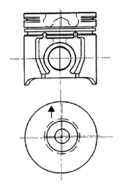 Поршень KOLBENSCHMIDT купить