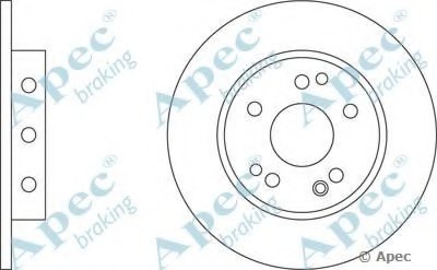 Тормозной диск APEC braking купить