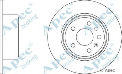 Тормозной диск APEC braking купить