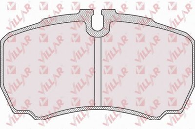 Комплект тормозных колодок, дисковый тормоз VILLAR купить