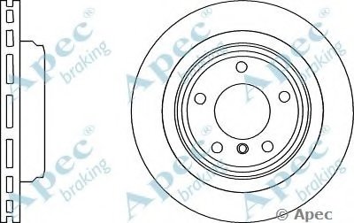 Тормозной диск APEC braking купить