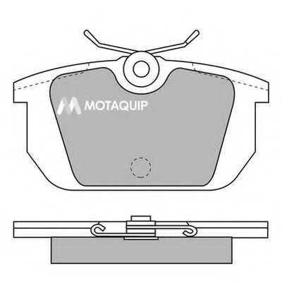 Комплект тормозных колодок, дисковый тормоз MOTAQUIP купить